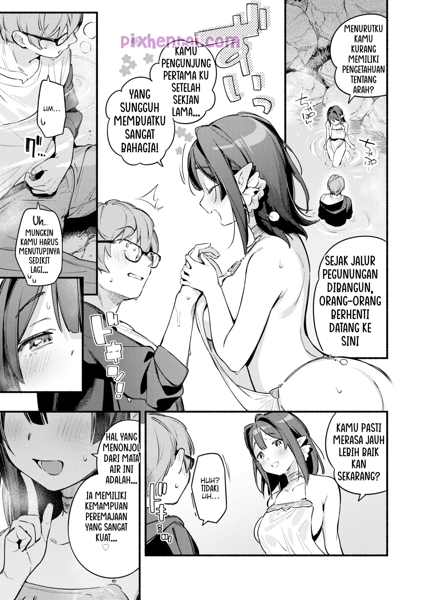 Komik hentai xxx manga sex bokep Secret Spring Splish splash in the secret bath 7